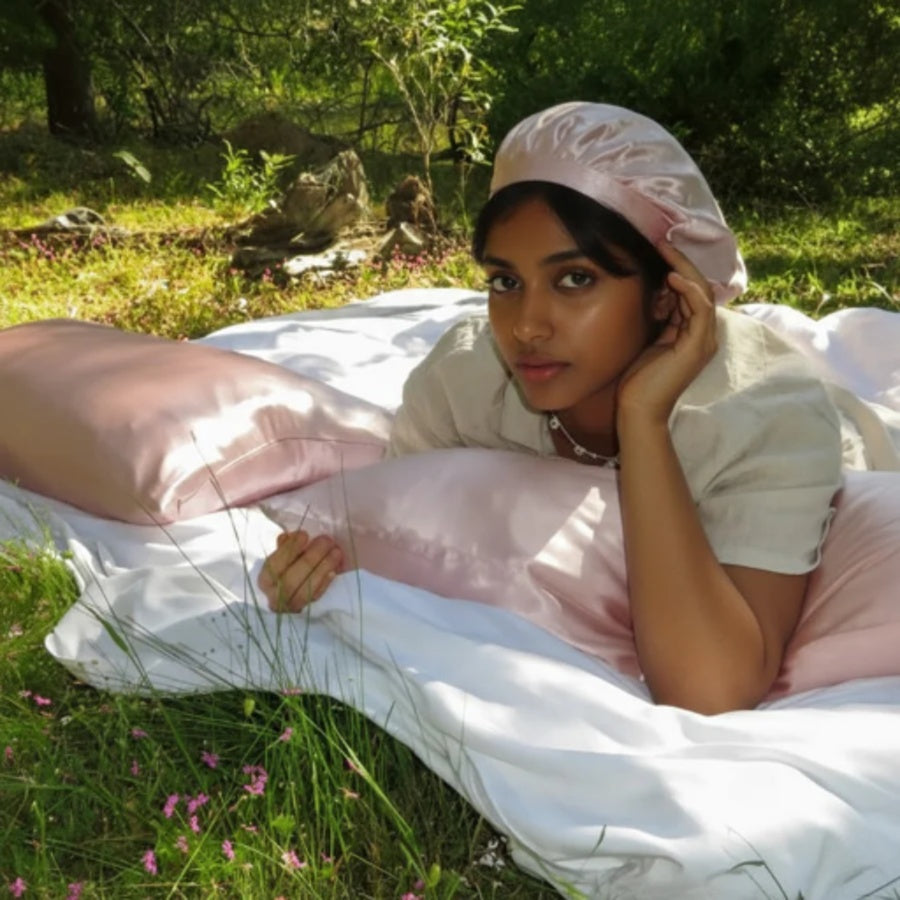 Carrese – Mulberry Silk Hair Bonnet