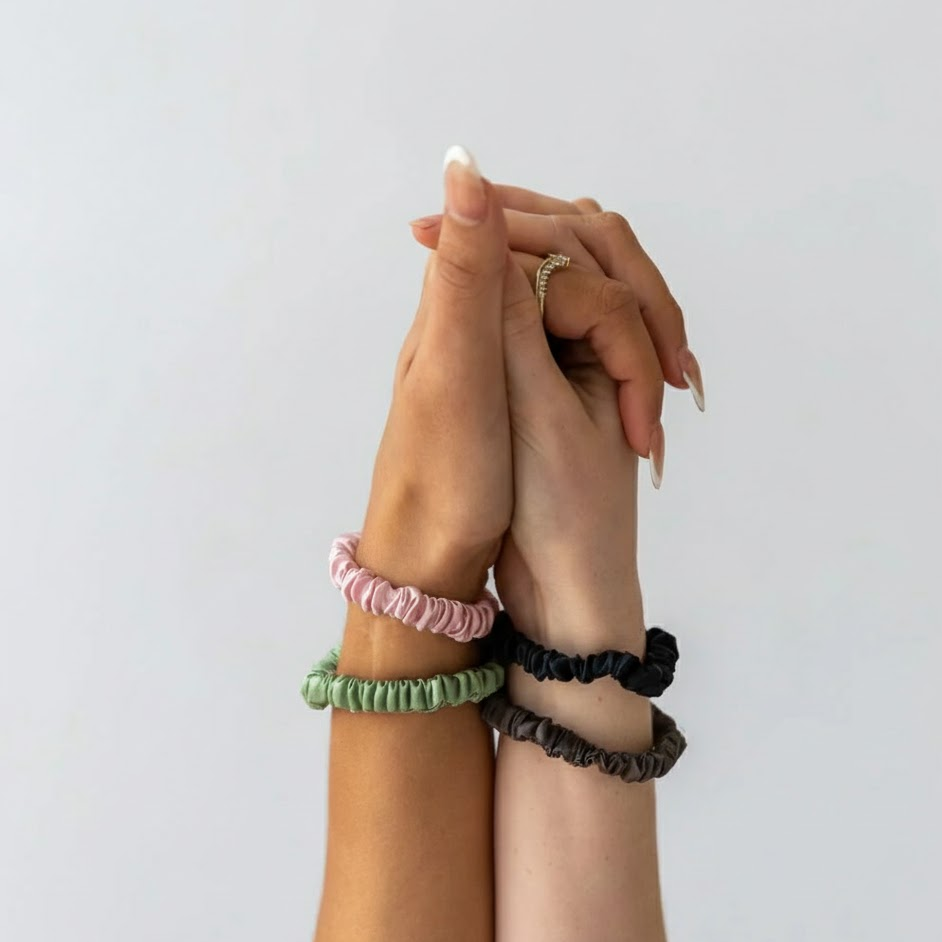 Silk Scrunchies